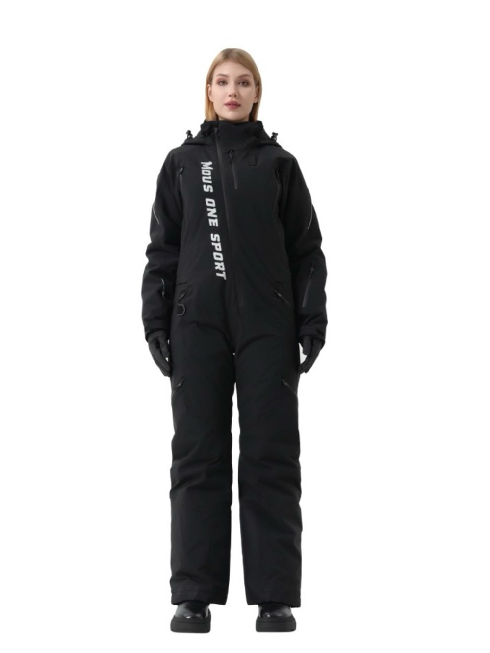 Women's Black Insulated Ski Jumpsuit-  Mous One from Amazon size XS - never used